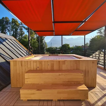 Orange House Private Garden Terrace Hot Tub Mountain Views Konyaalti Вилла