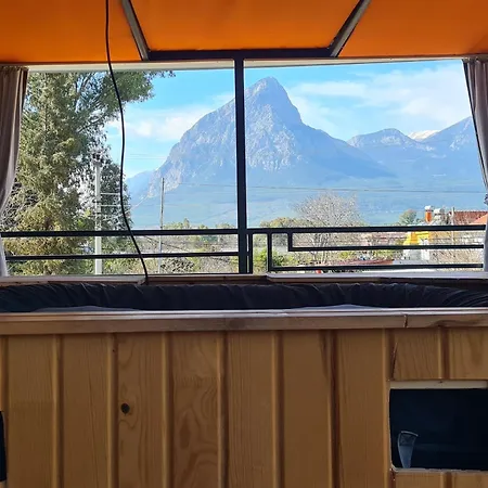 Orange House Private Garden Terrace Hot Tub Mountain Views Konyaalti Вилла