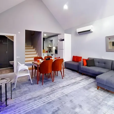 Вилла Orange House Private Garden Terrace Hot Tub Mountain Views Konyaalti *